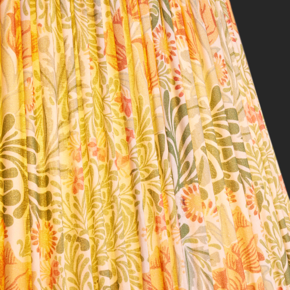 Pooky - 25cm Empire Shade - Herball and Weld Bower Printed Cotton - Morris & Co