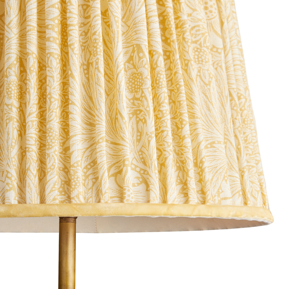 Pooky - 30cm Straight Empire Shade - Cowslip Marigold Linen - Morris & Co