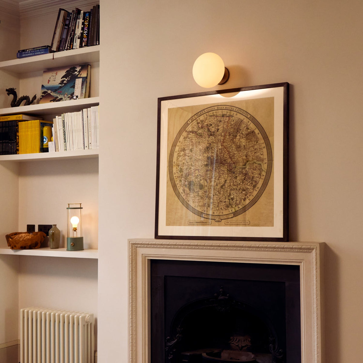 Tala Lochan Wall Light in Graphite + Oval