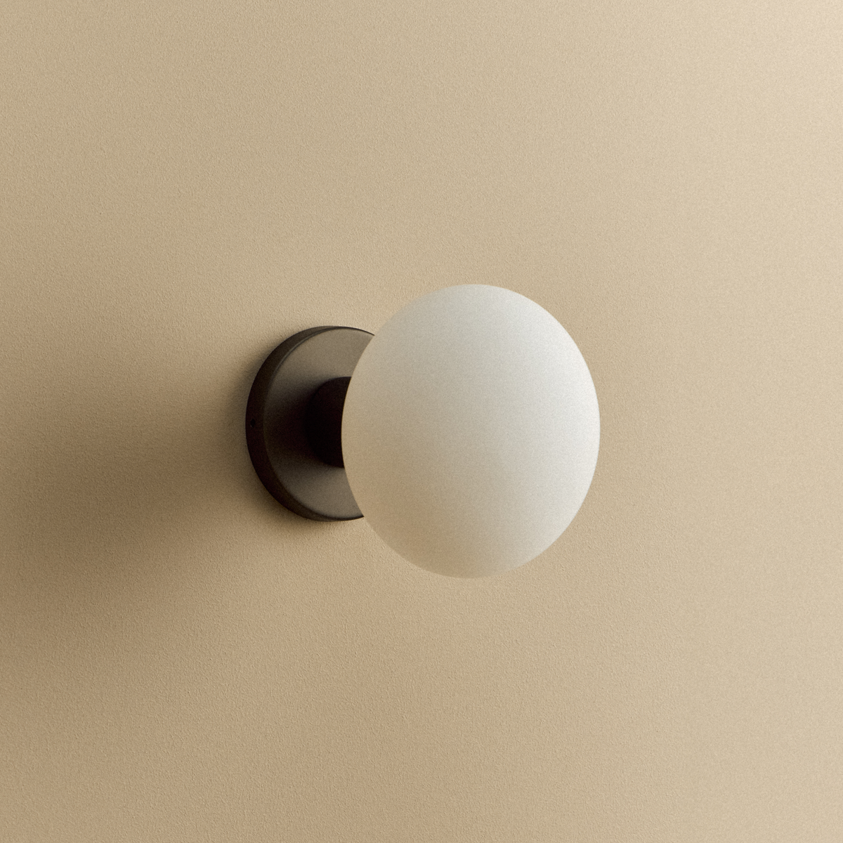 Tala Lochan Wall Light in Graphite + Oval Dim to Warm