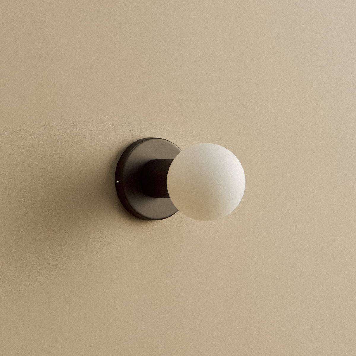 Tala Lochan Wall Light in Graphite + Sphere III