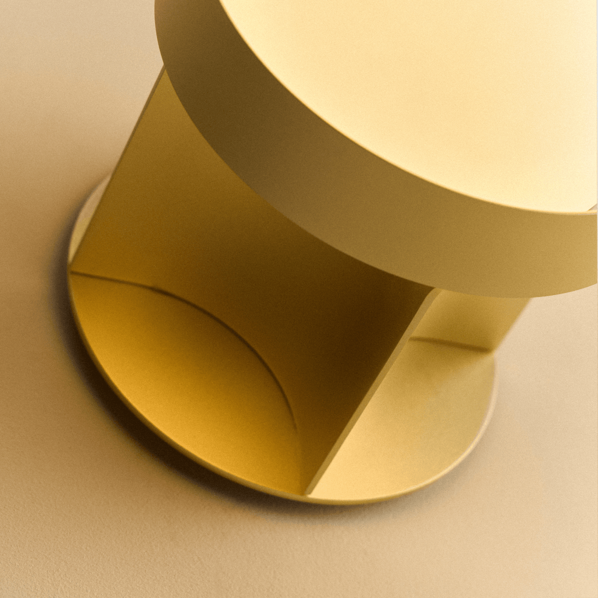Tala Loop Wall Light in Gold + Sphere IV
