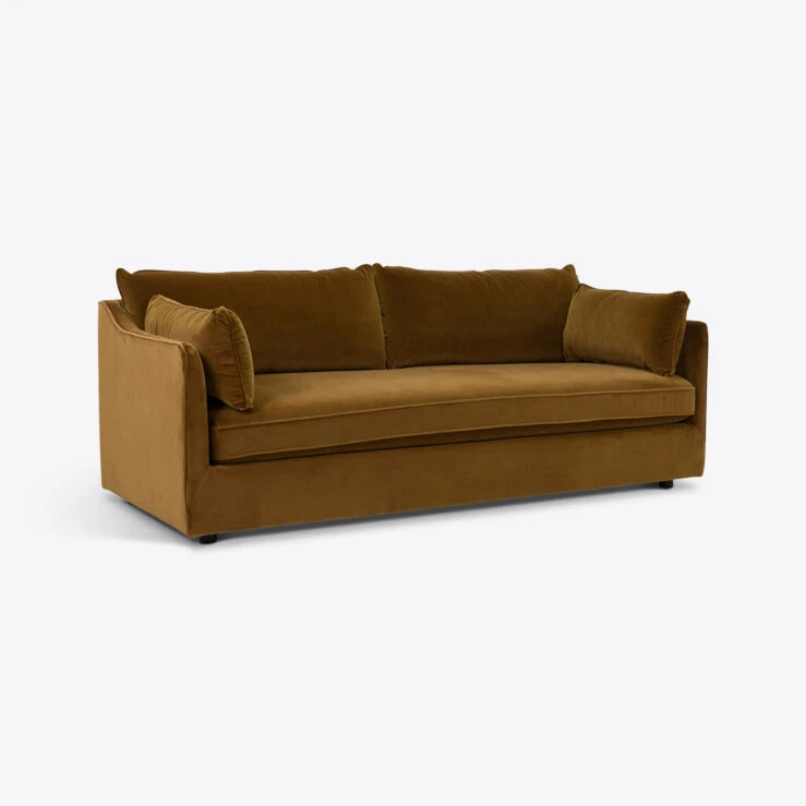 Pure White Lines Margaux Sofa