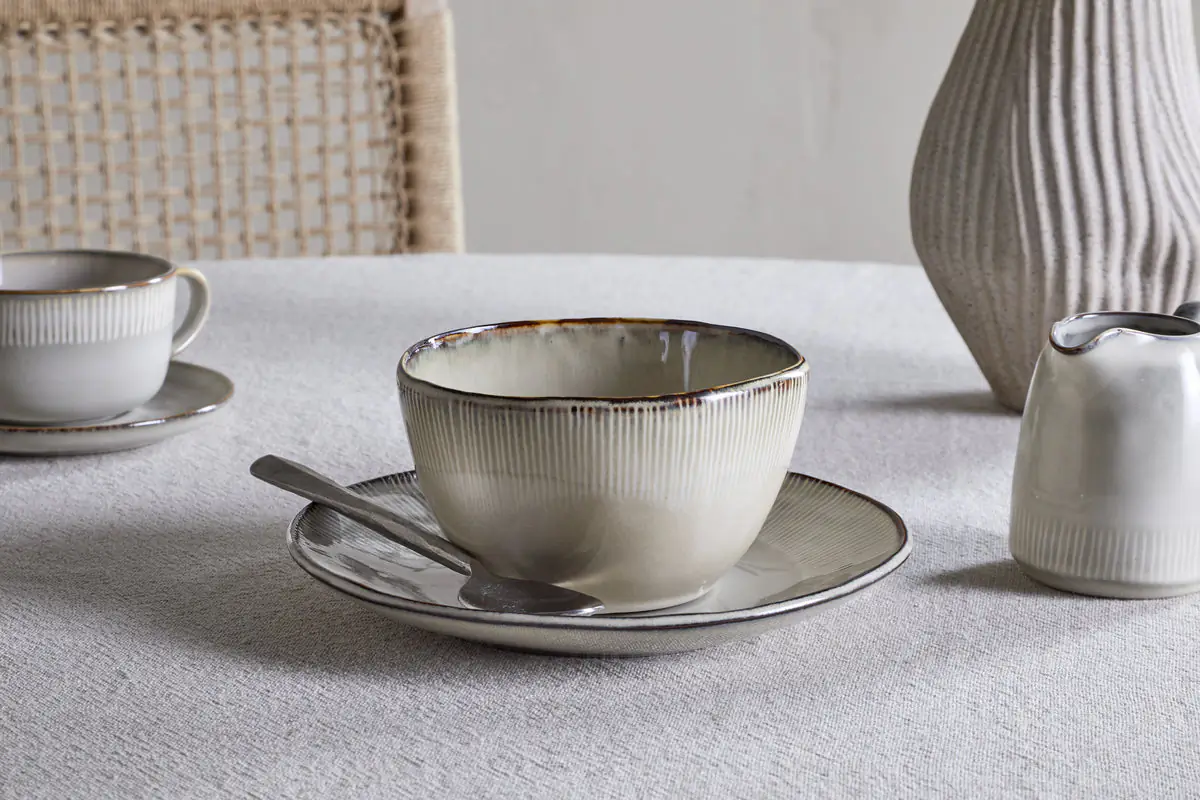 Nkuku - Malia Breakfast Bowl - Cream
