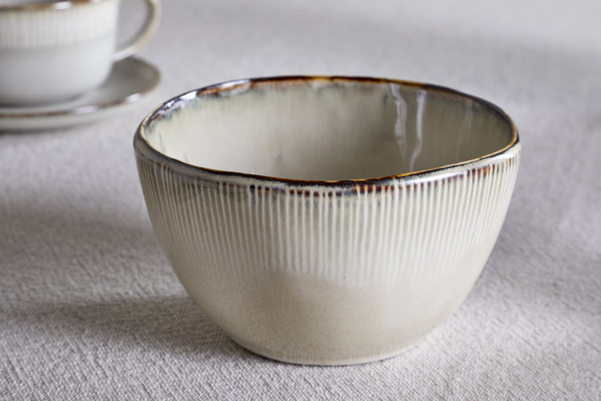 Nkuku - Malia Breakfast Bowl - Cream