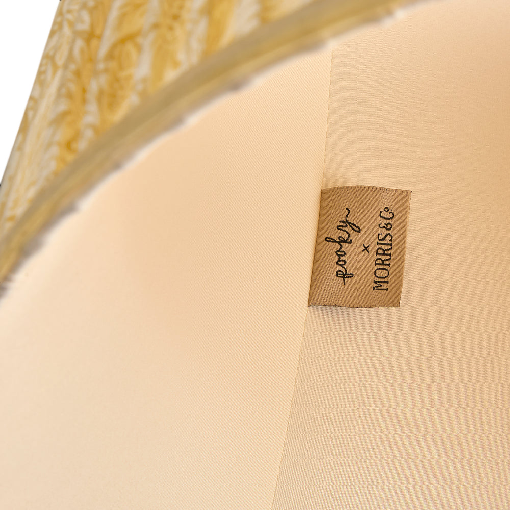 Pooky - 30cm Straight Empire Shade - Cowslip Marigold Linen - Morris & Co