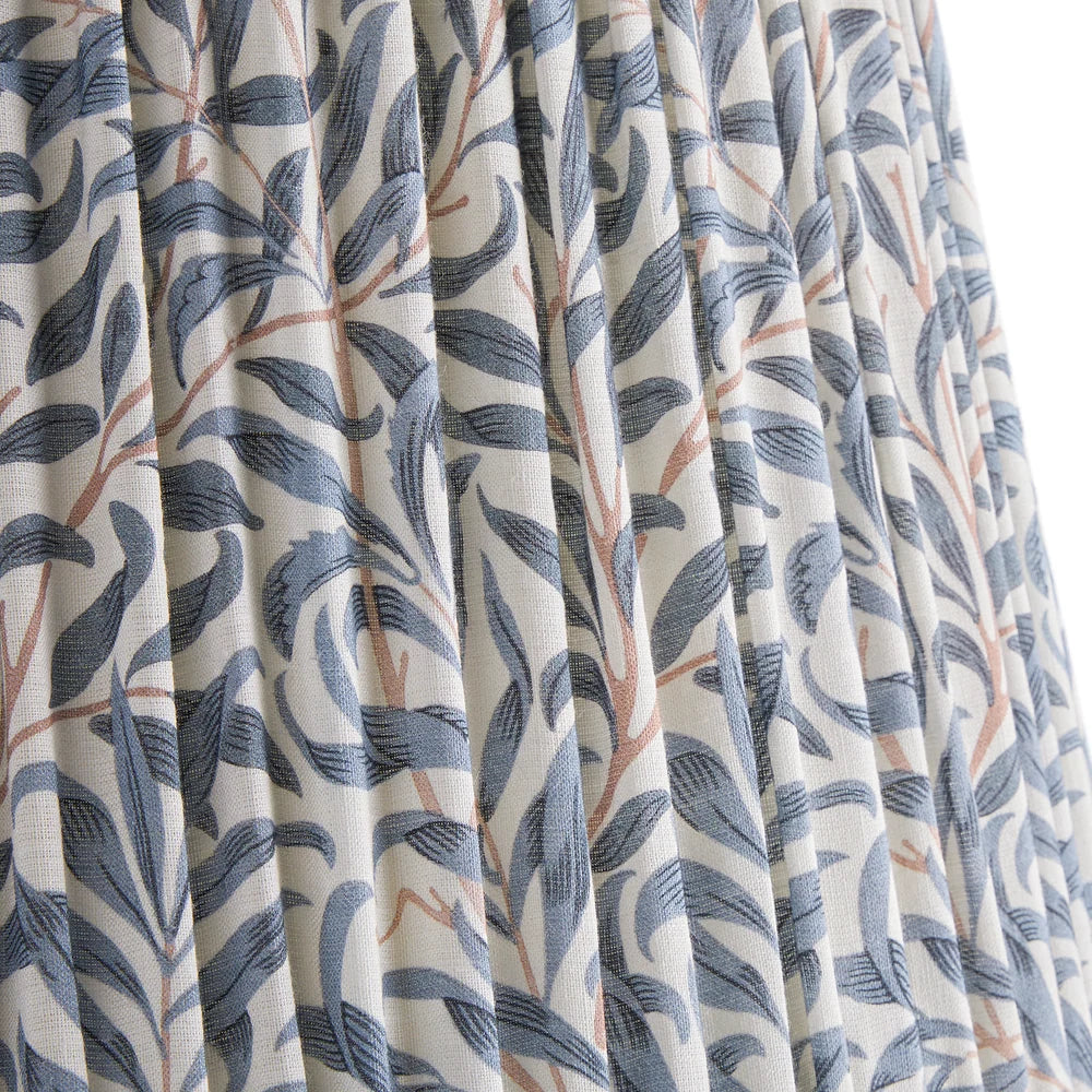 Pooky - 25cm Empire Shade - Indigo Willow Boughs Linen - Morris & Co.