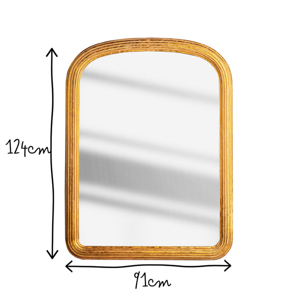Pooky - Benedict Mirror - Gold Wood