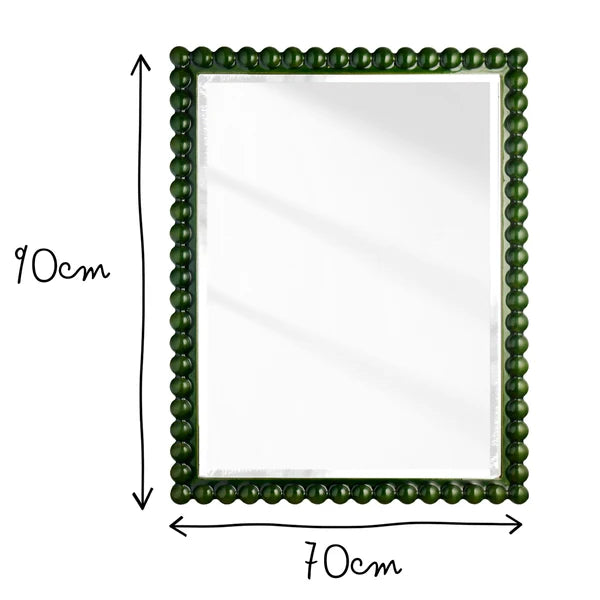 Pooky - Larger Charming Mirror - Green