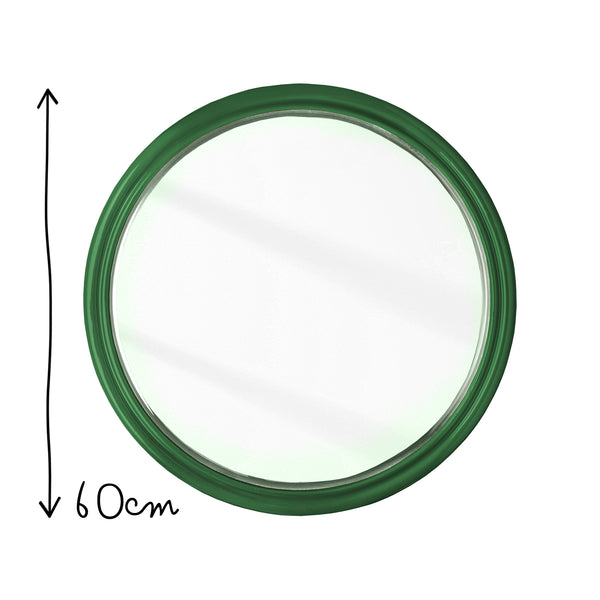 Pooky - Smaller Cinders Mirror - Forest Green