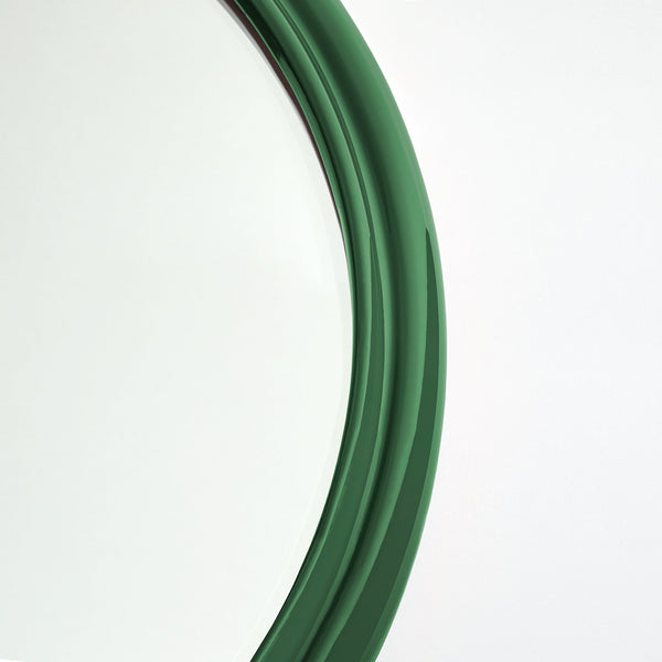 Pooky - Larger Cinders Mirror - Forest Green