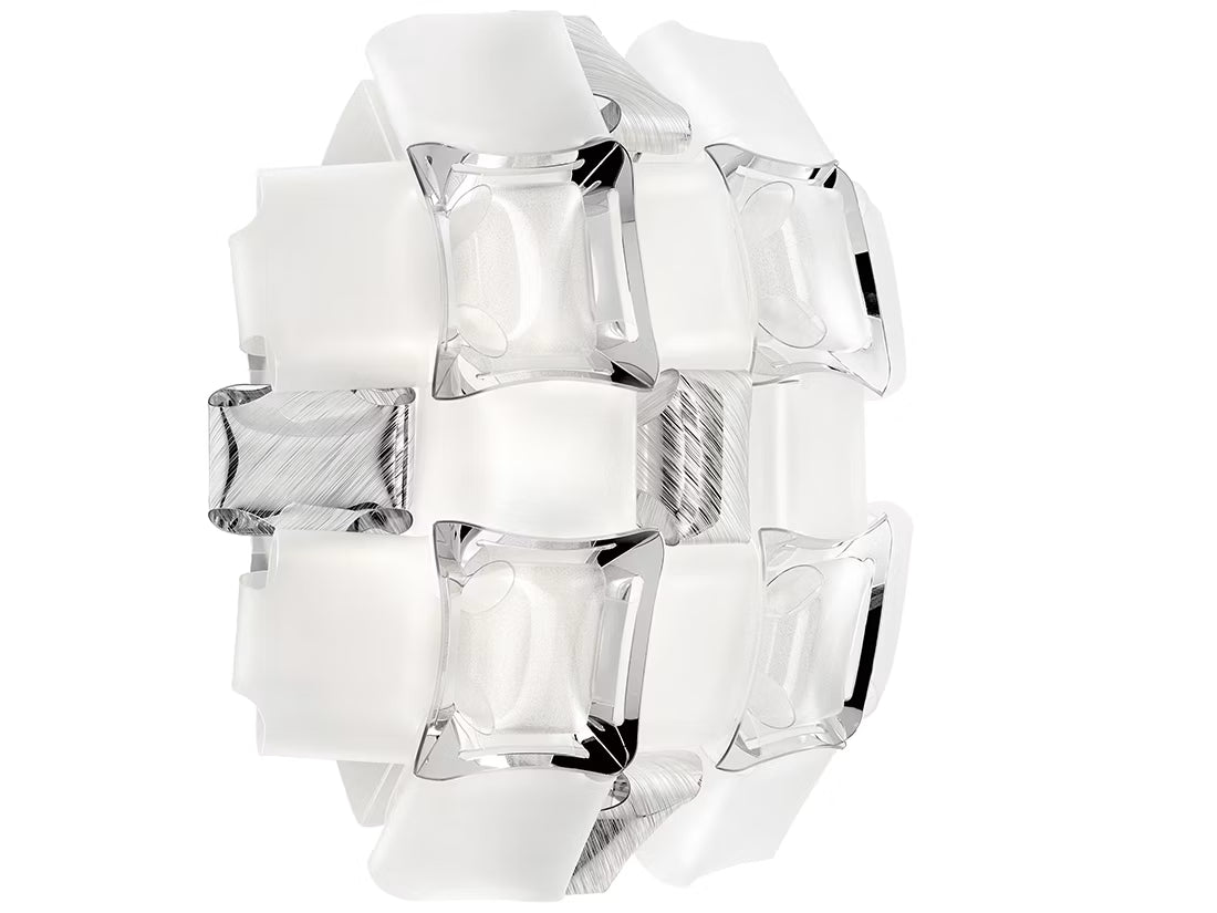 Slamp - Mida Applique Wall Light - Silver