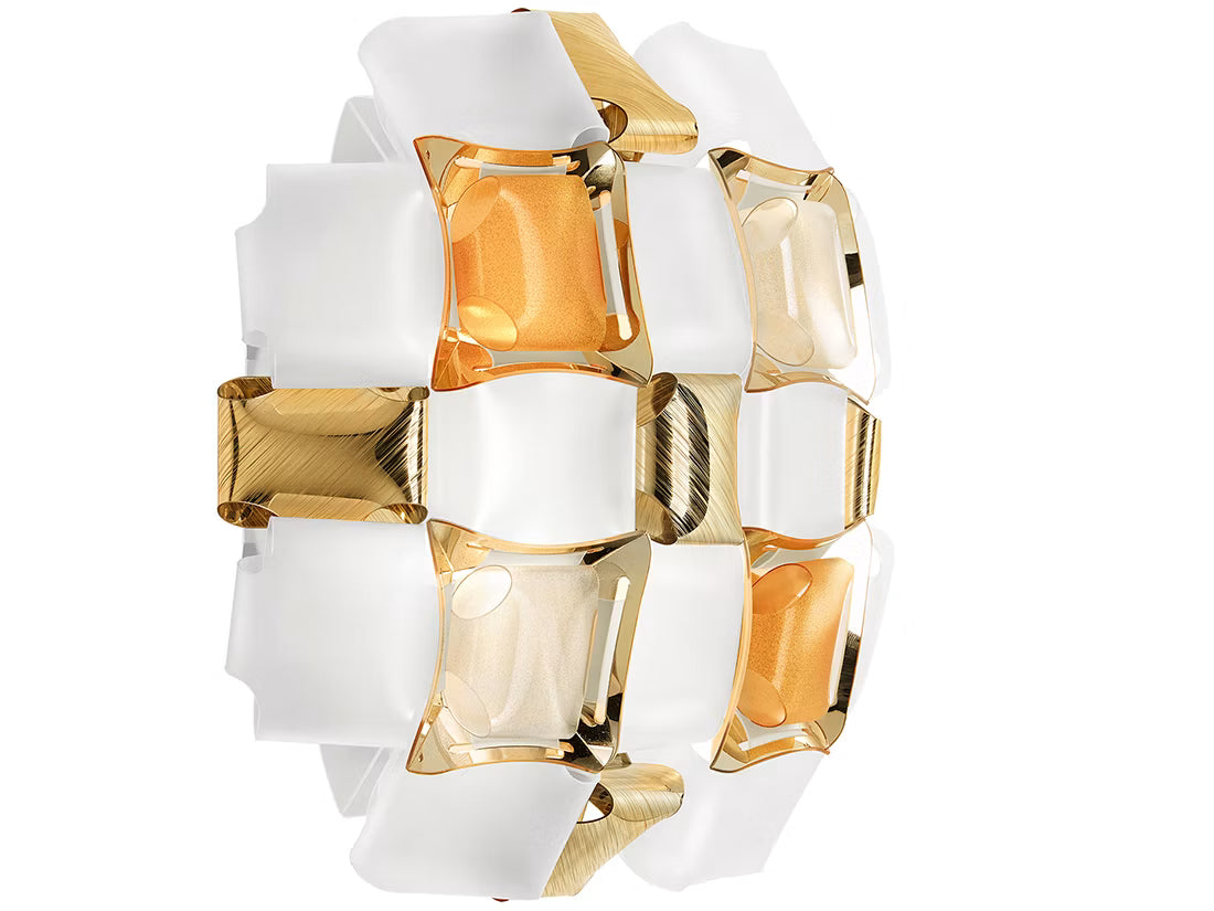 Slamp - Mida Applique Wall Light - Amber
