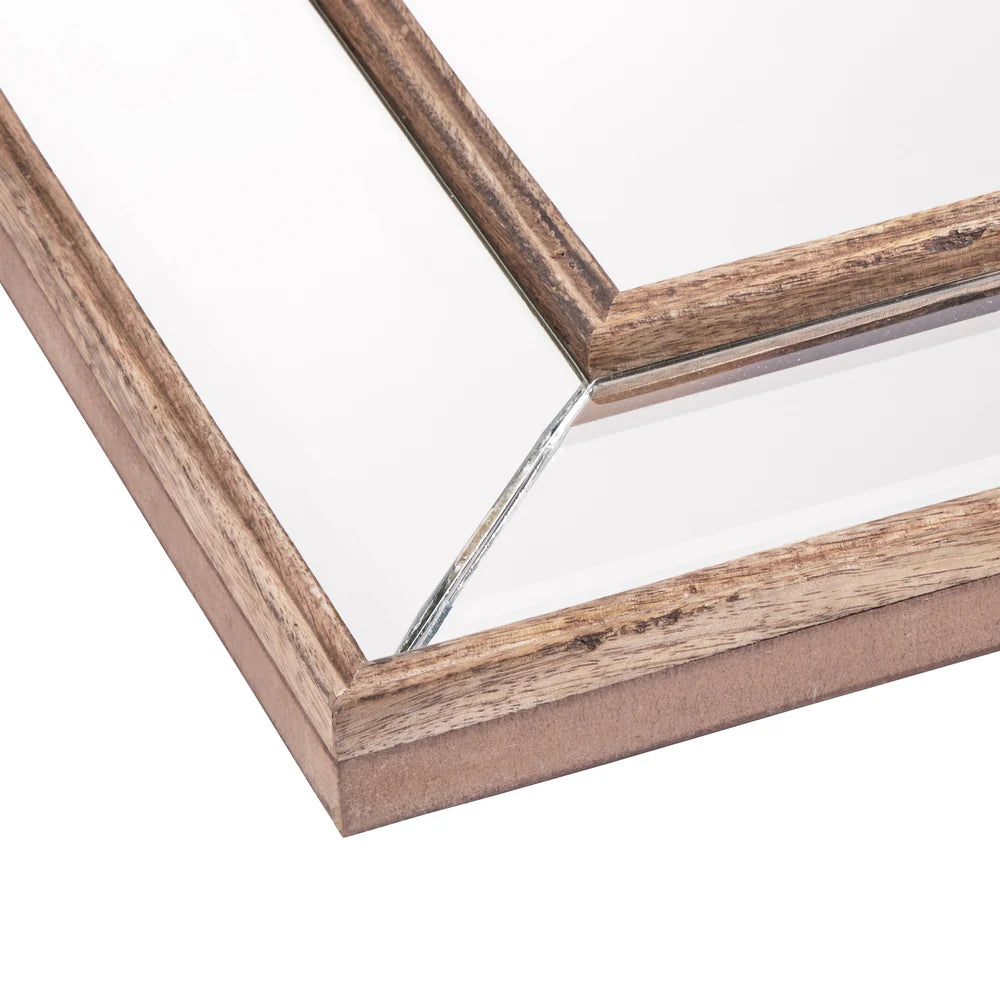 Pooky Gallagher Mirror in natural wood