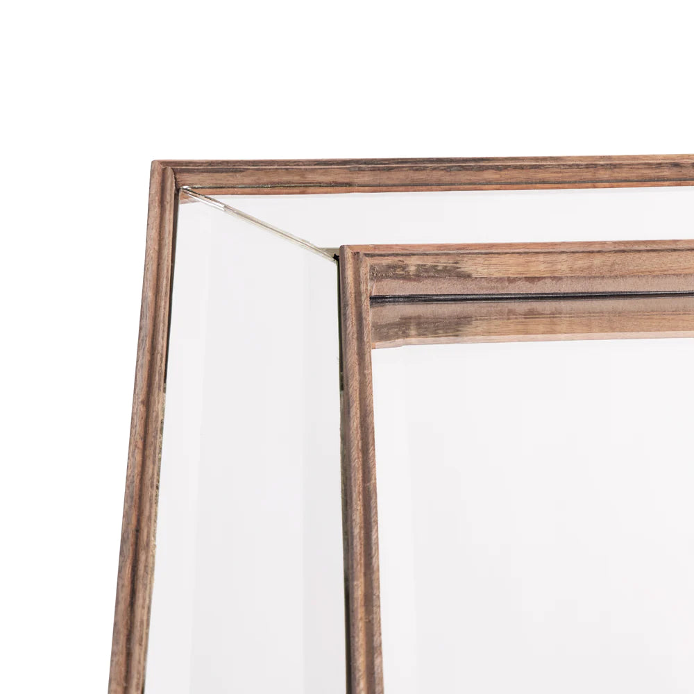 Pooky Gallagher Mirror in natural wood