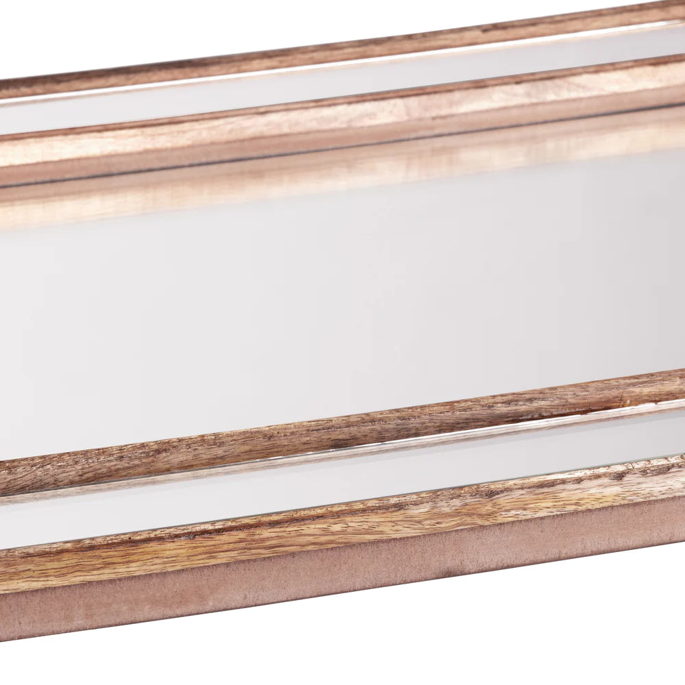 Pooky Gallagher Mirror in natural wood