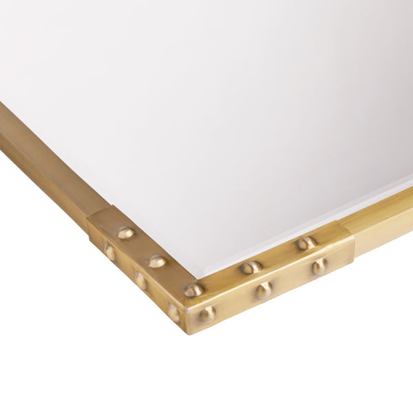 Pooky - Studland Mirror - Brass