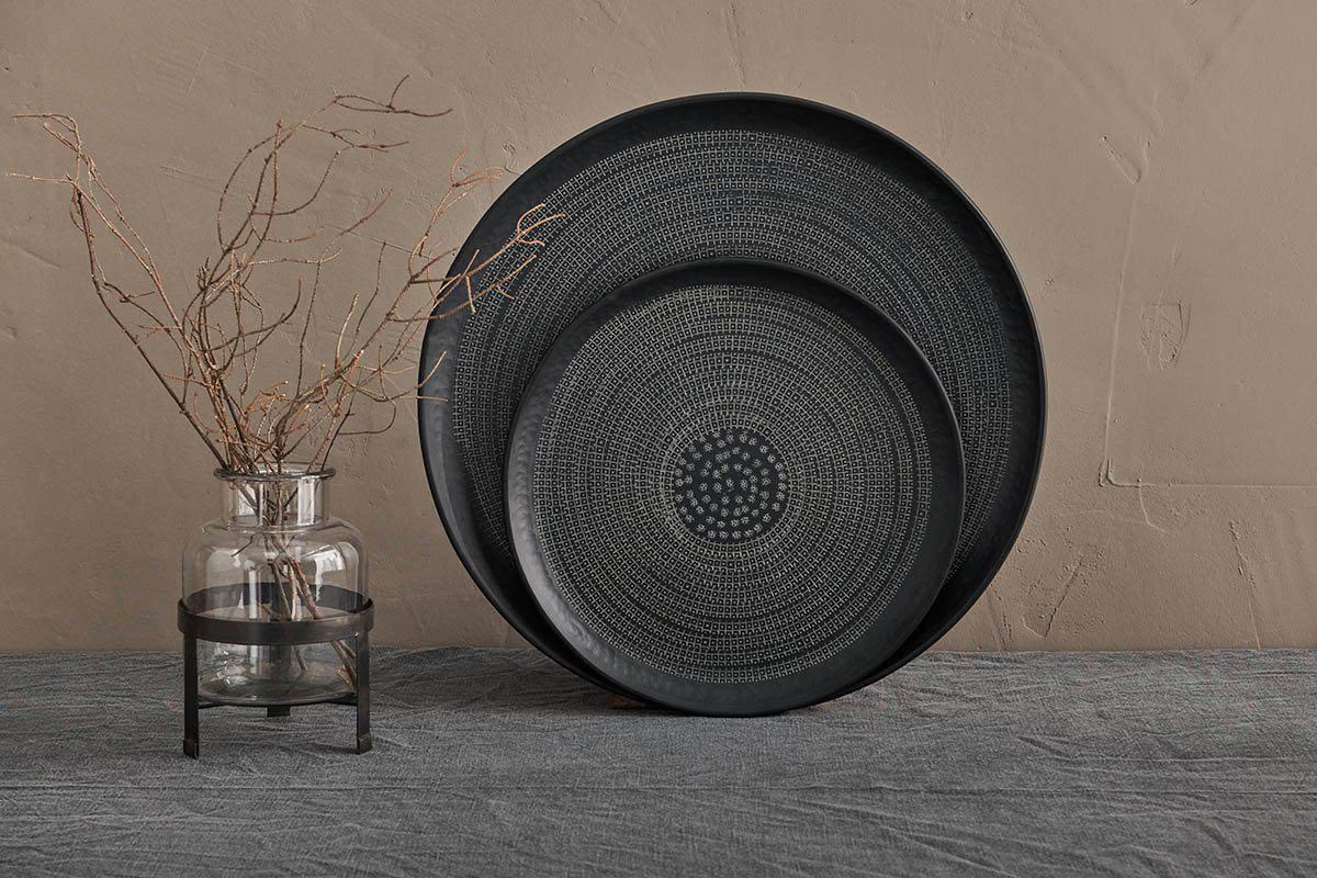 Nkuku - Mahika Tray - Black - Large