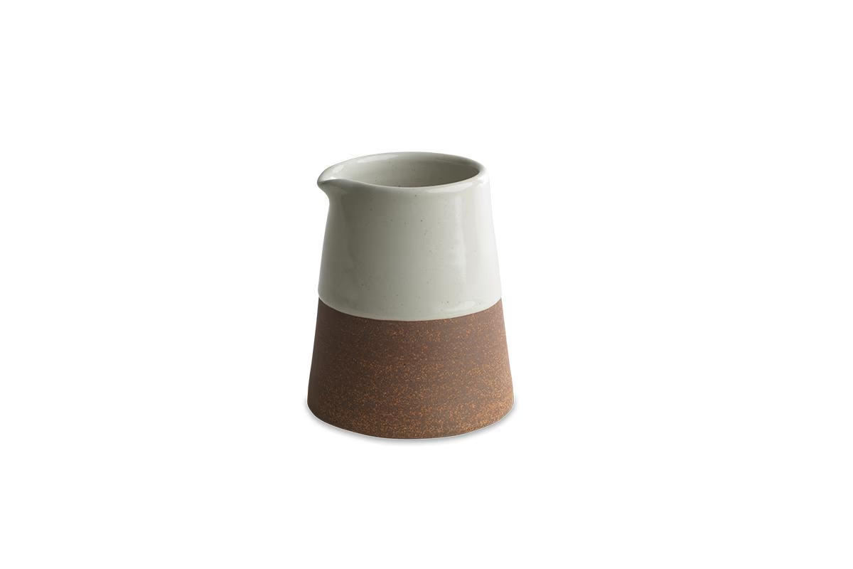 Nkuku - Mali Slanting Jug - White