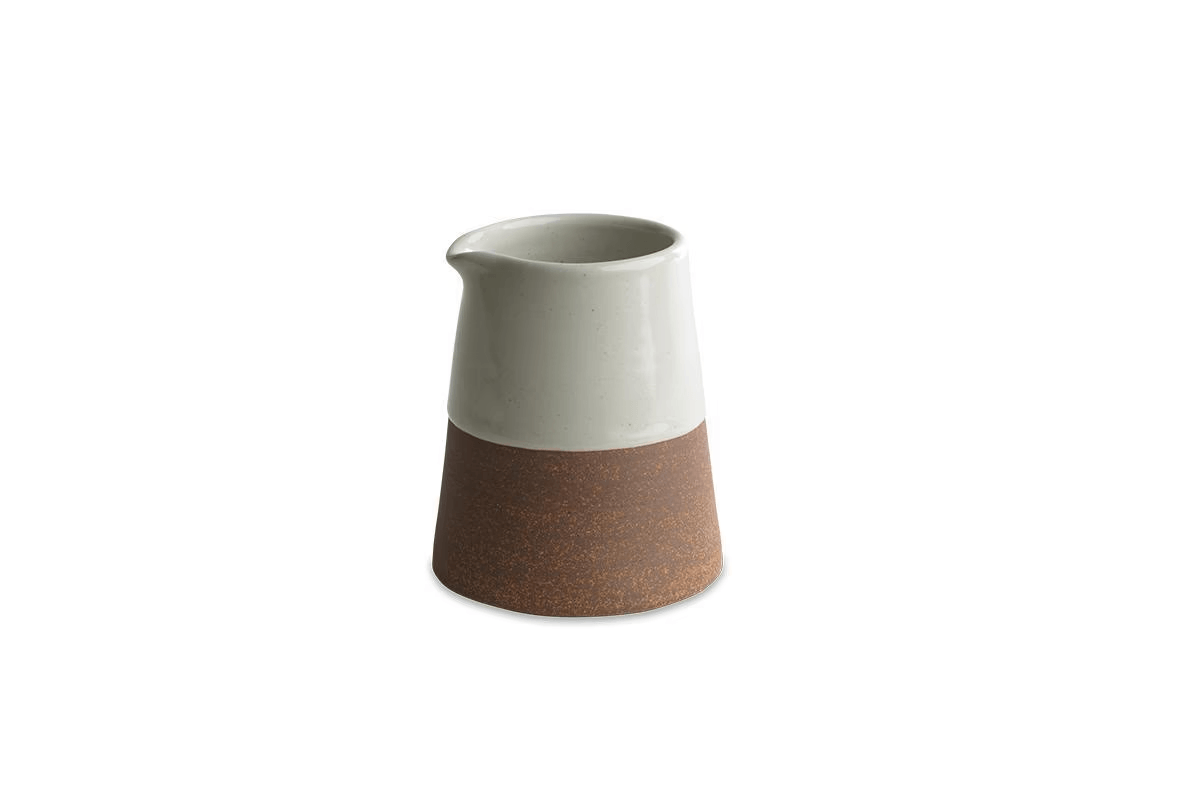 Nkuku - Mali Slanting Jug - White