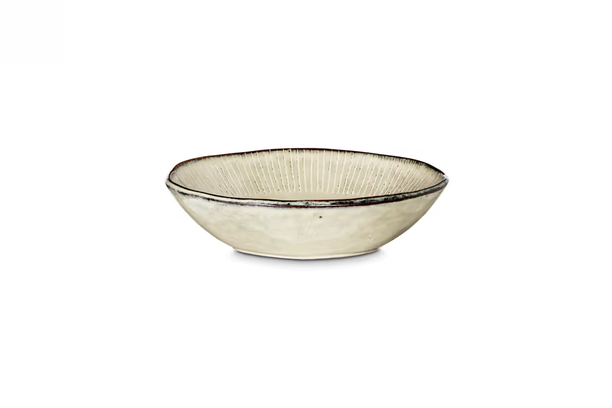 Nkuku - Malia Dinnerware Set - Cream (Set of 12)