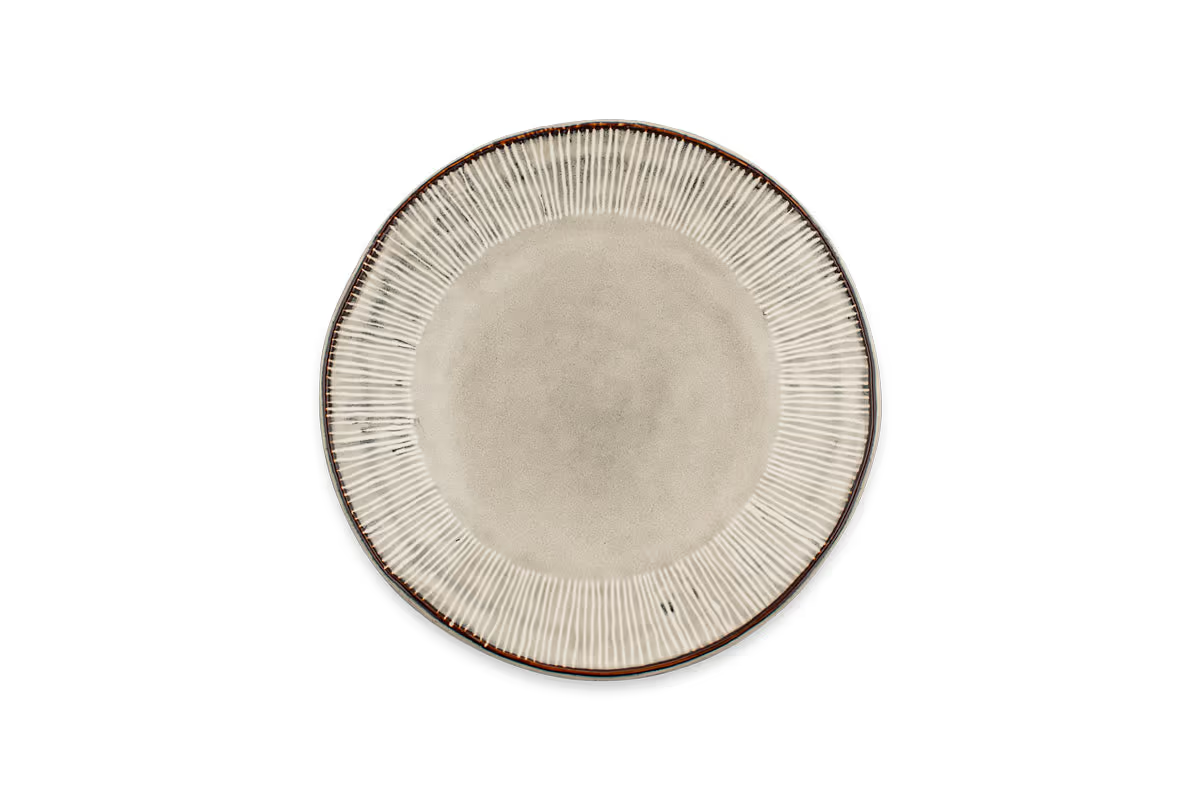 Nkuku - Malia Dinnerware Set - Cream (Set of 12)