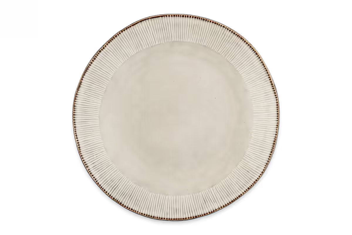 Nkuku - Malia Dinnerware Set - Cream (Set of 12)