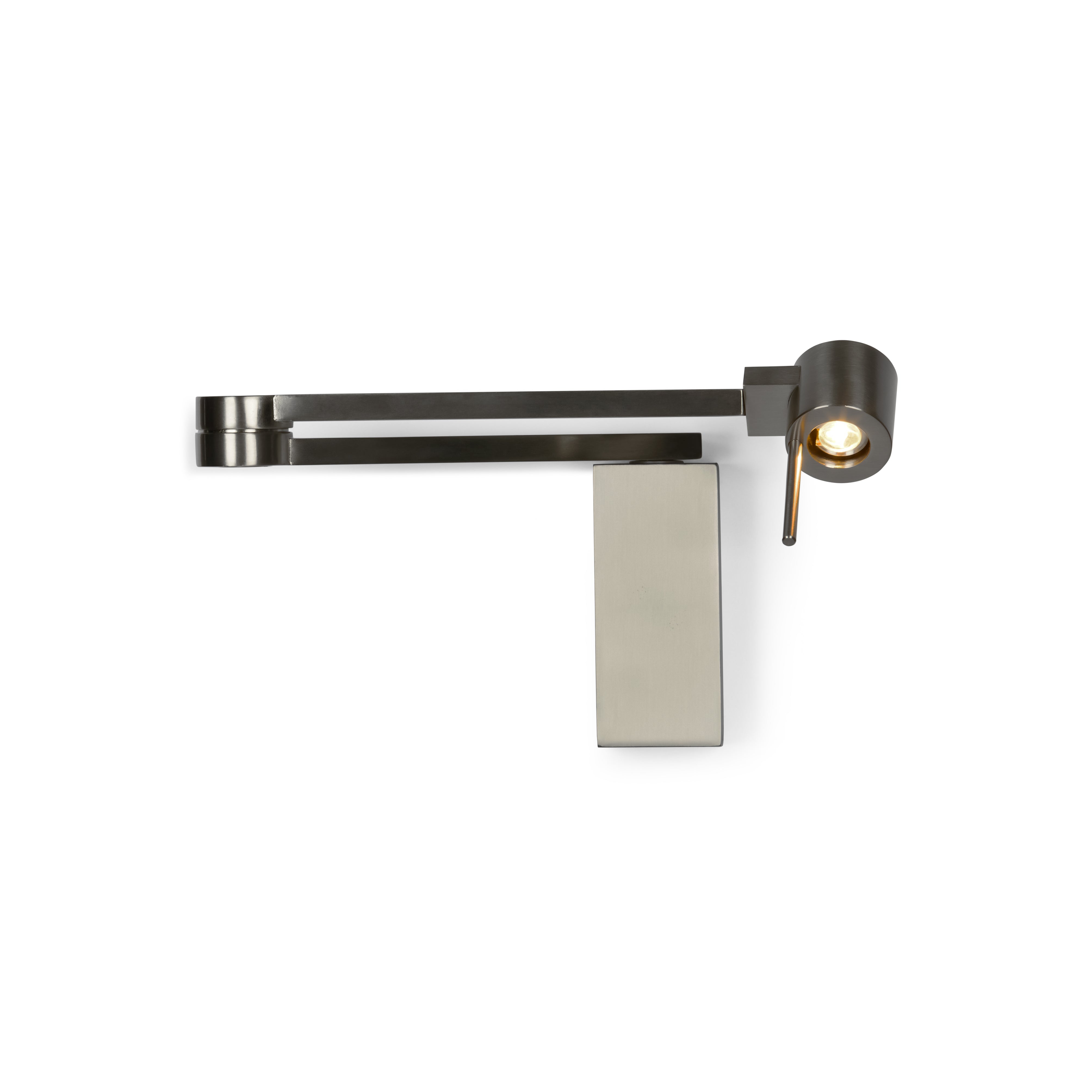 Contardi Lighting Manhattan Wall Light - Satin Nickel Without Switch
