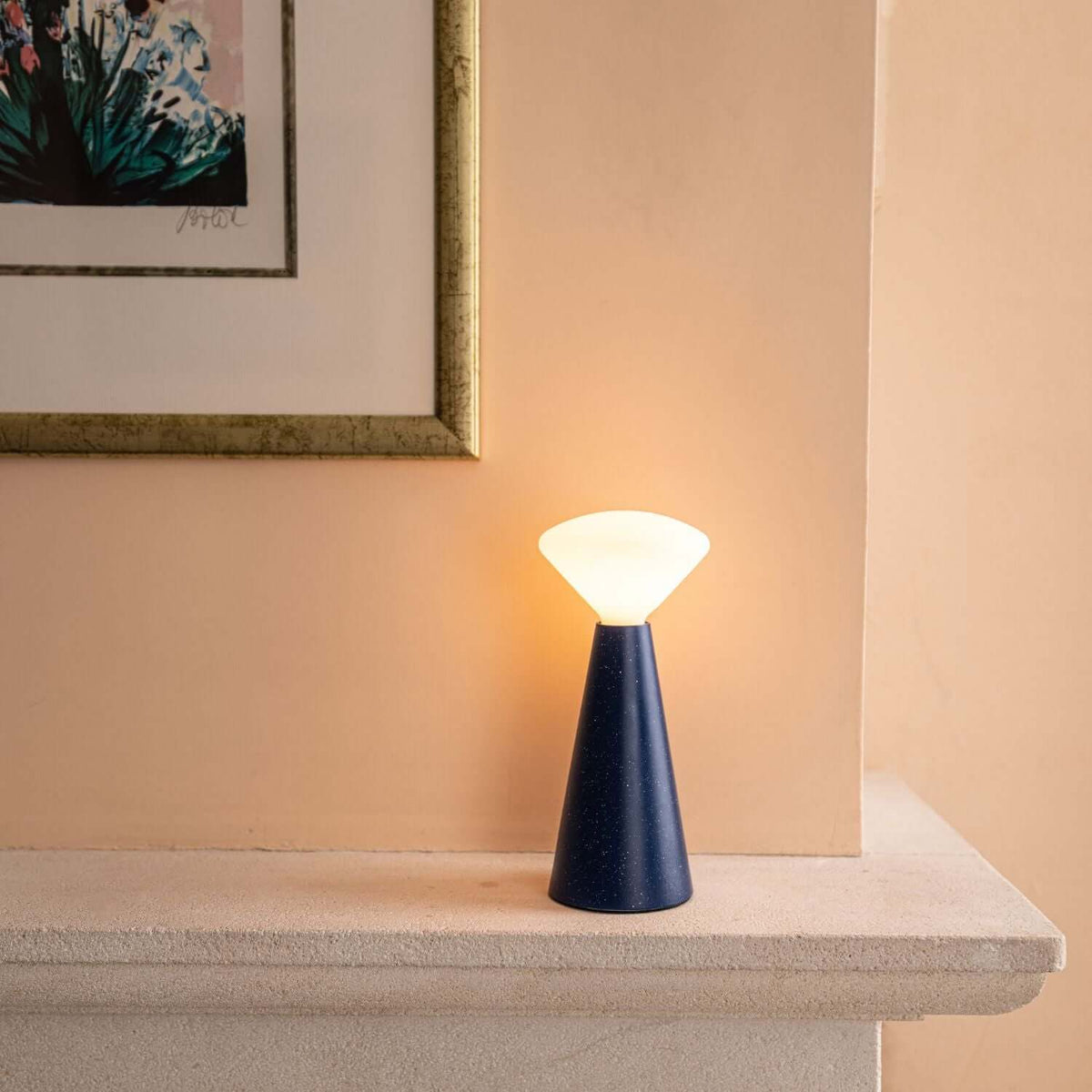 Tala Mantle Portable Lamp in Cobalt Blue