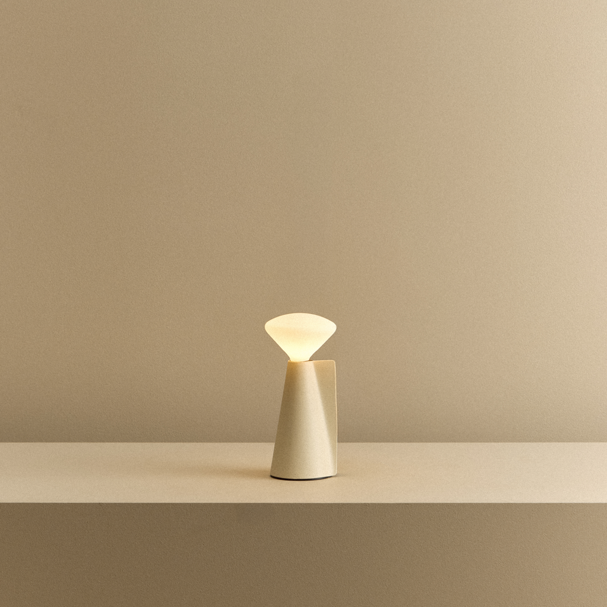 Tala Mantle Portable Lamp in Stone White