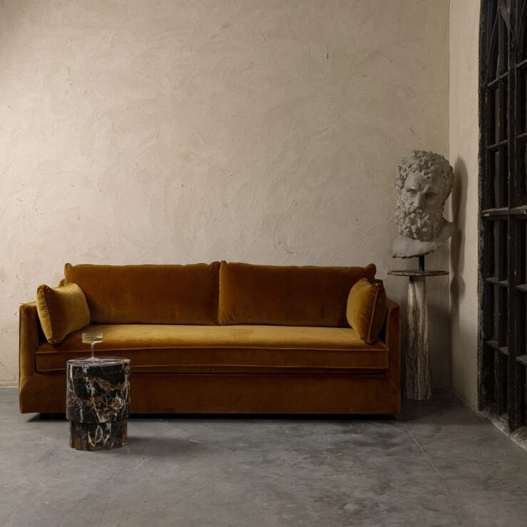 Pure White Lines Margaux Sofa