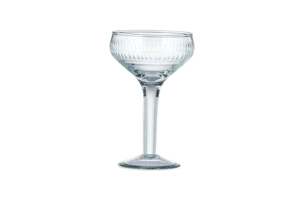 Nkuku - Mila Champagne Glass - Clear - (Set of 4)