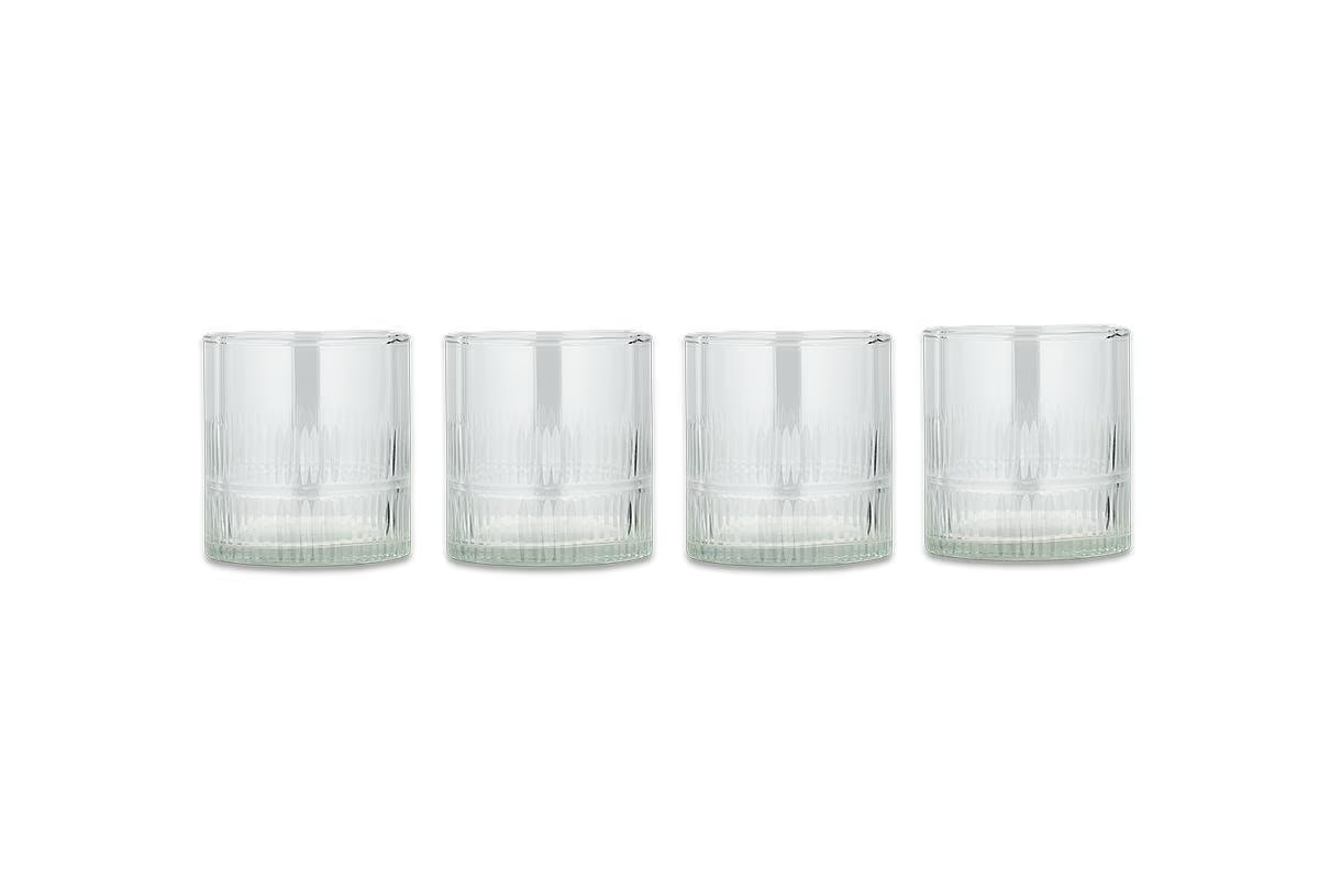 Nkuku - Mila Tumbler - Clear (Set of 4)