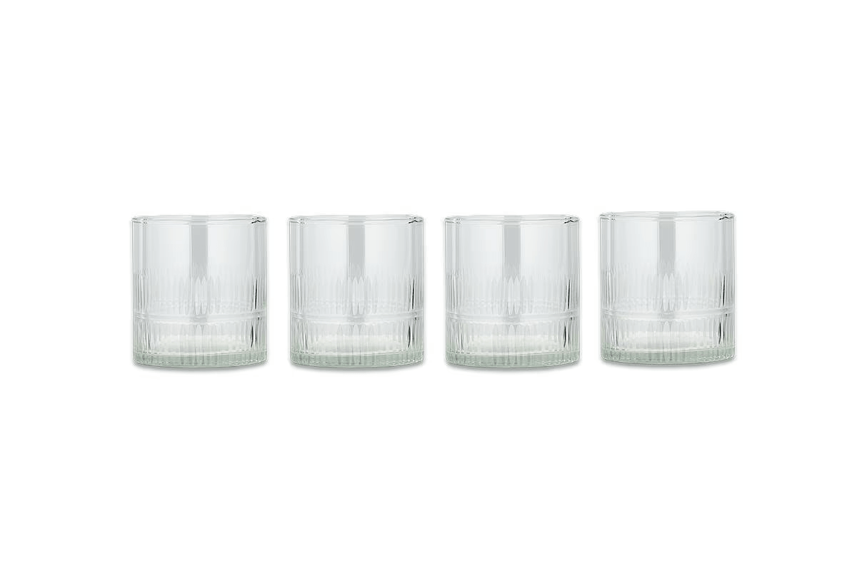 Nkuku - Mila Tumbler - Clear (Set of 4)