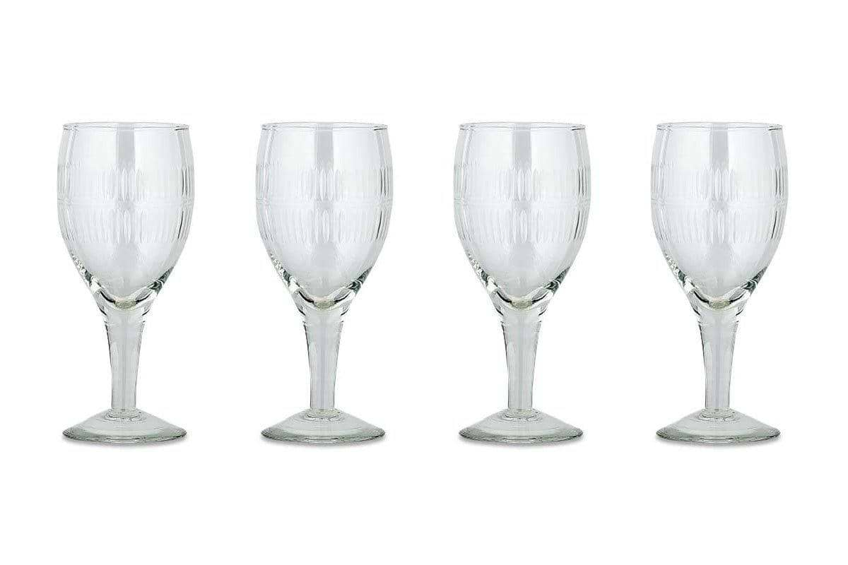 Nkuku - Mila Wine Glass - Clear (Set of 4)