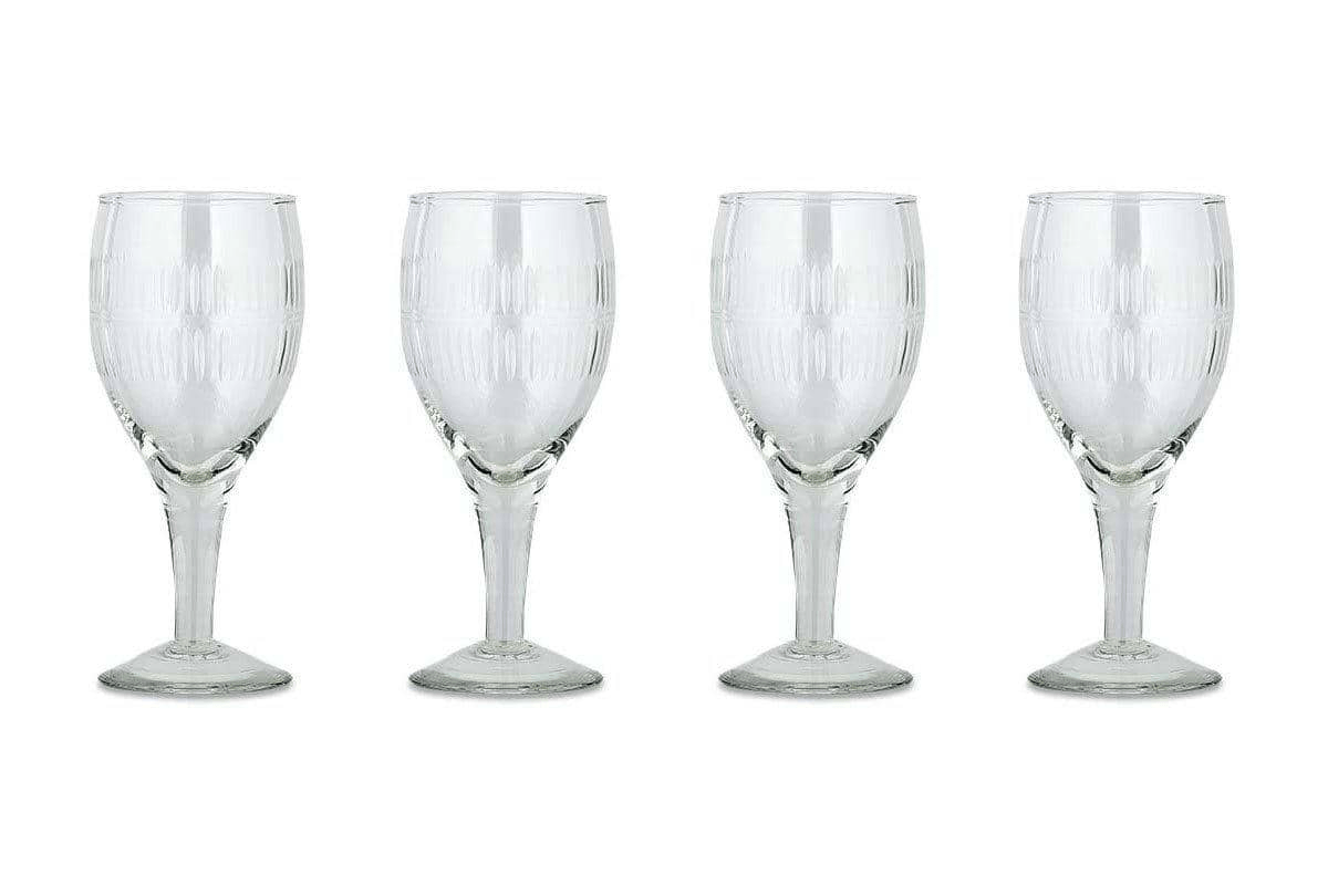 Nkuku - Mila Wine Glass - Clear (Set of 4)