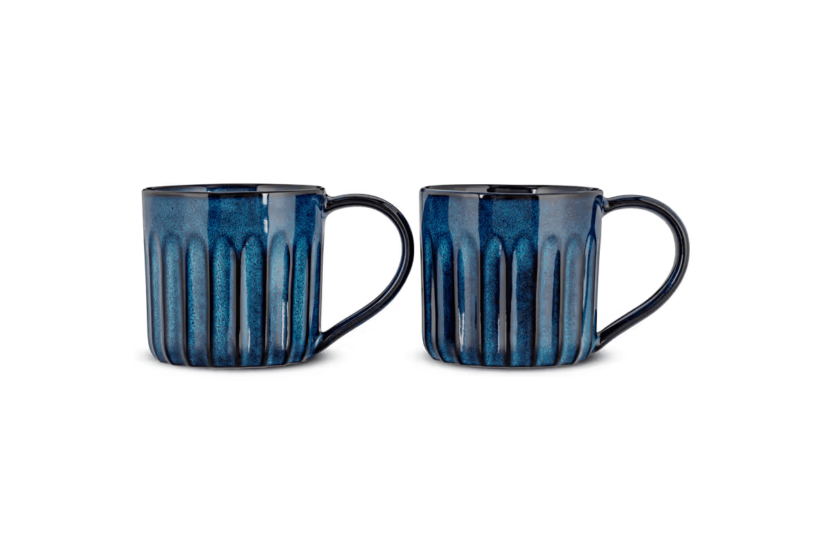 Nkuku - Moda Mug - Deep Blue (Set of 2)