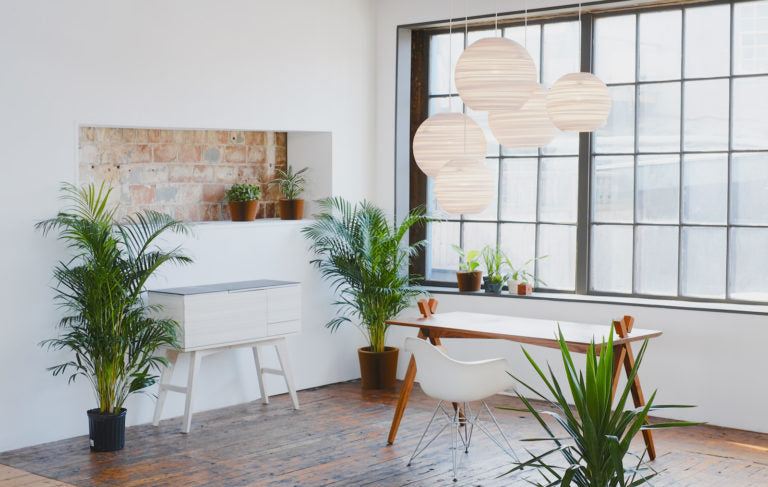 Graypants Scraplight Moon pendant light