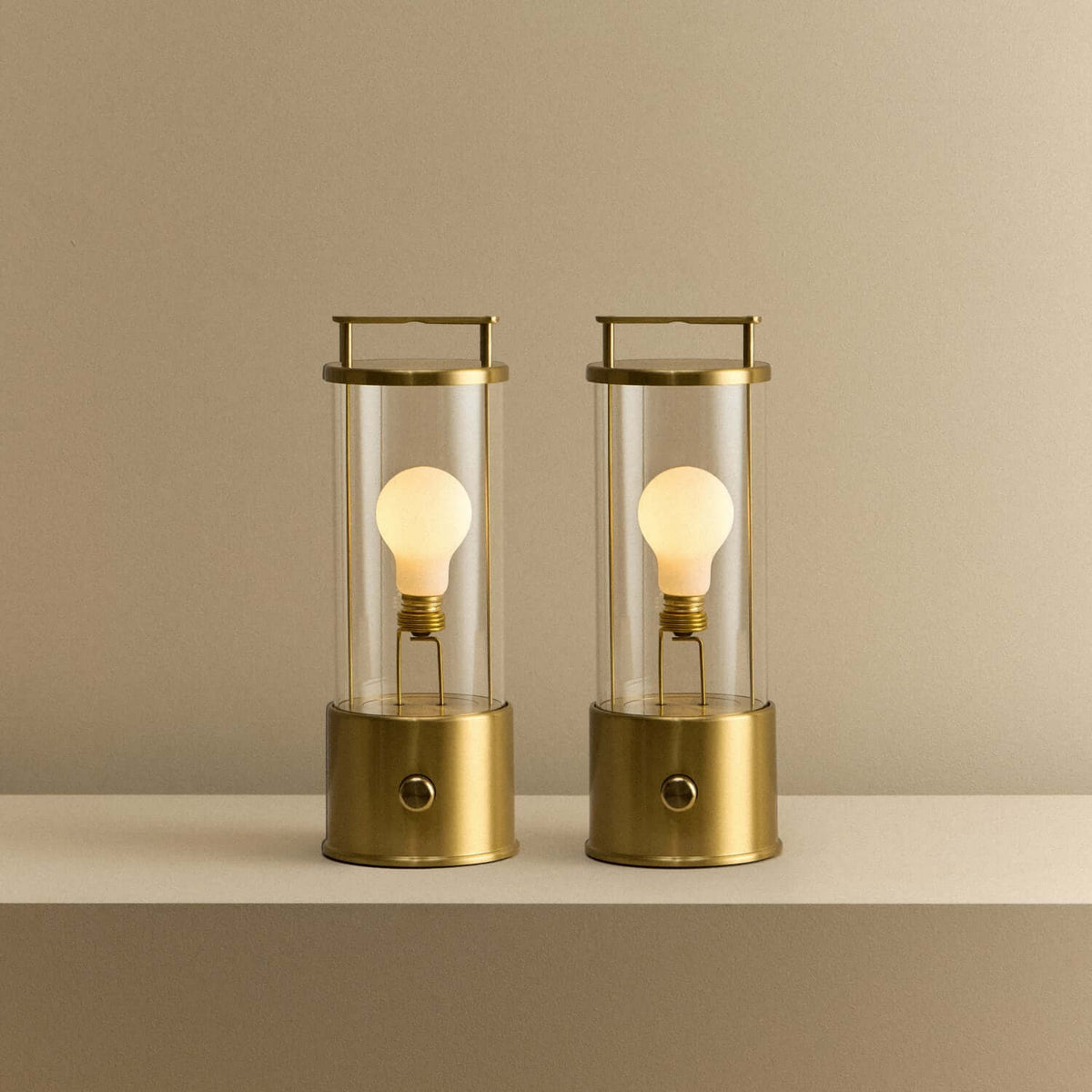 Tala The Muse 1.0 Portable Lamp in Solid Brass - Set of 2