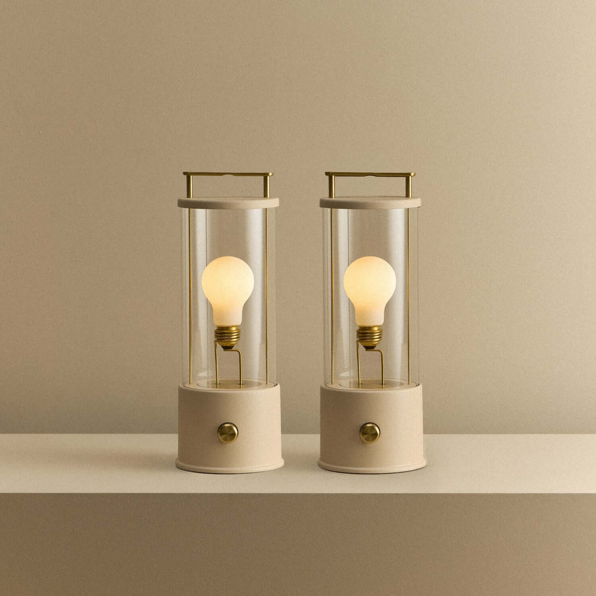 Tala The Muse 1.0 Portable Lamp in Setting Plaster Pink - Set of 2