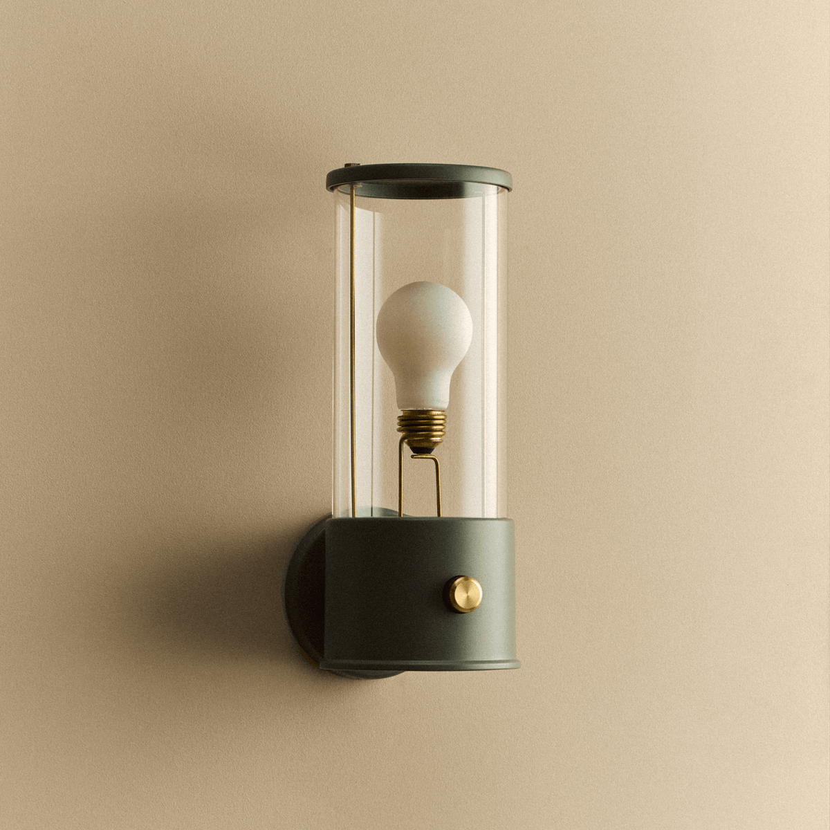 Tala The Muse Wall Light in Pleasure Garden Green