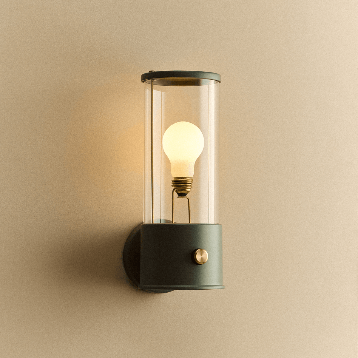 Tala The Muse Wall Light in Pleasure Garden Green