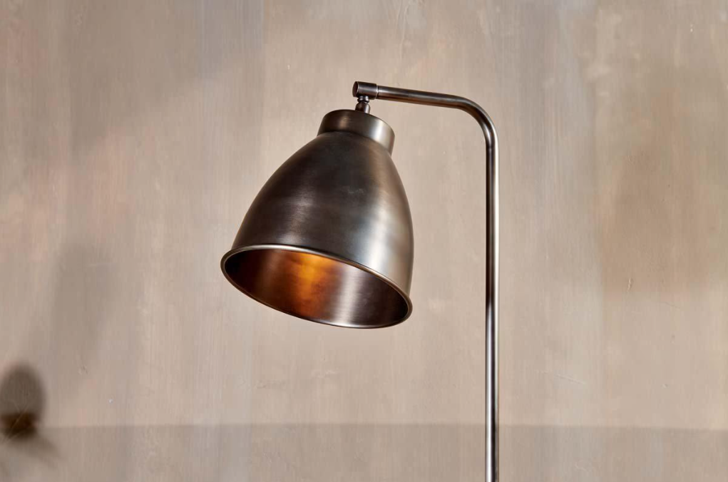 Nkuku Muturi Floor Lamp - Aged Bronze