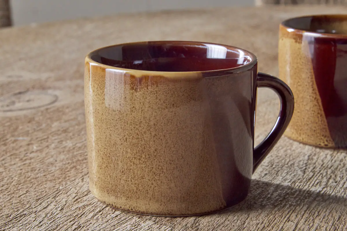 Nkuku - Naav Mugs - Mustard - Small (Set of 2)