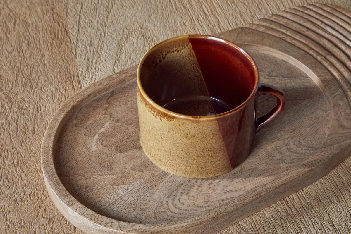 Nkuku - Naav Mugs - Mustard - Large (Set of 2)