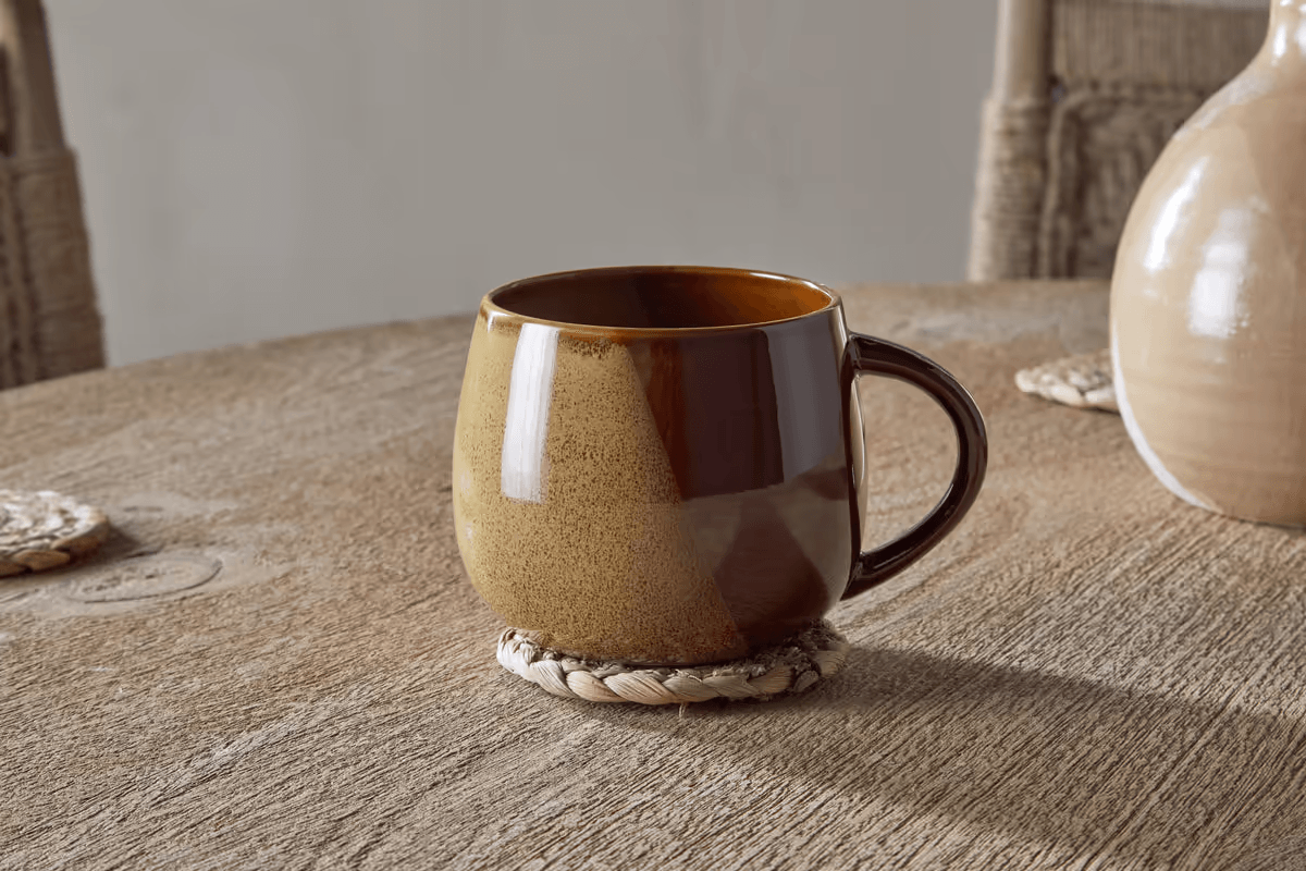 Nkuku - Naav Mug - Mustard (Extra Large)