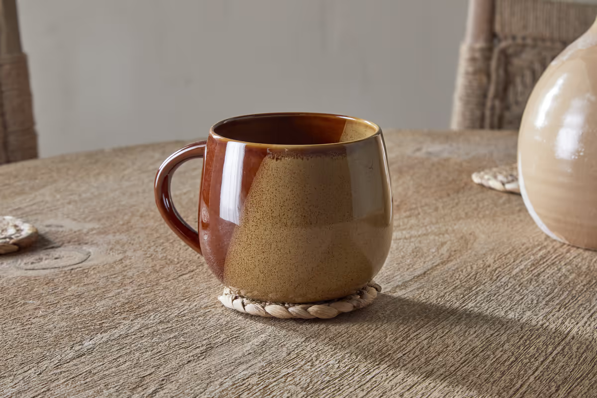 Nkuku - Naav Mug - Mustard (Extra Large)