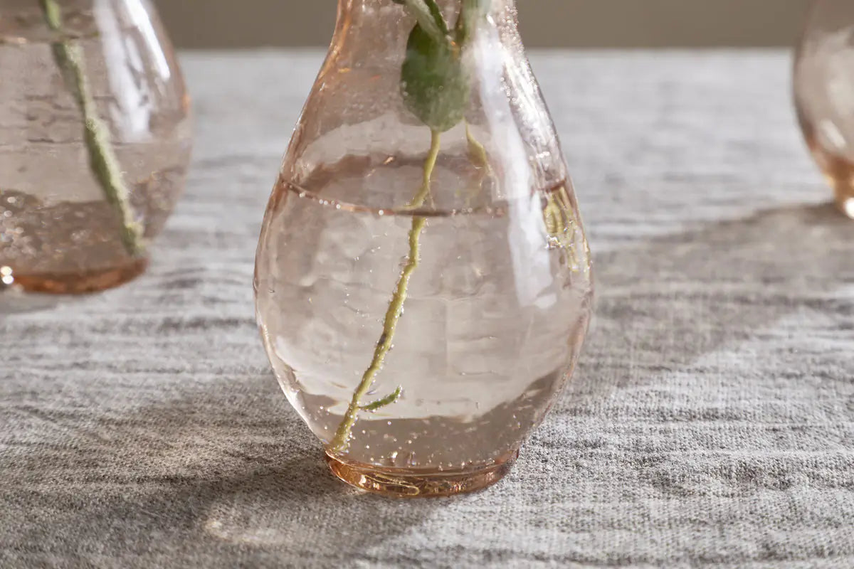 Nkuku - Bapti Bud Vases - Dusty Terracotta - Set of 3