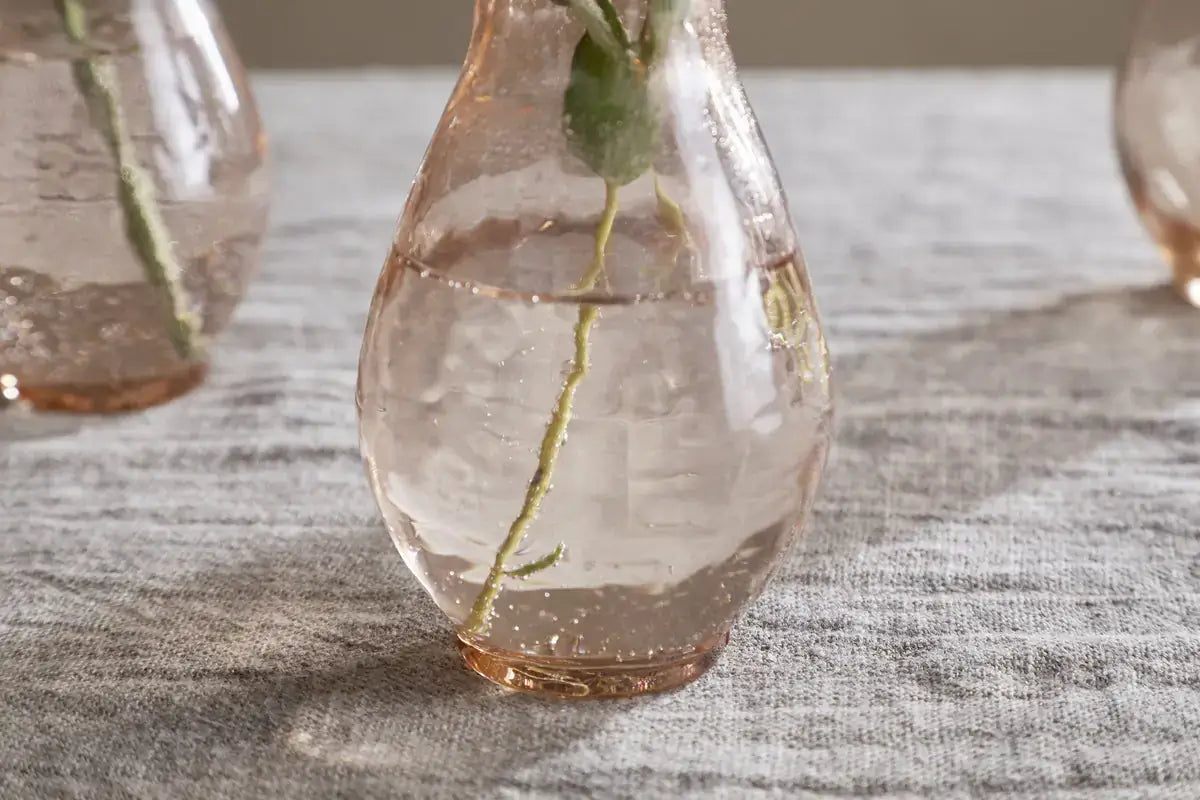 Nkuku - Bapti Bud Vases - Dusty Terracotta - Set of 3