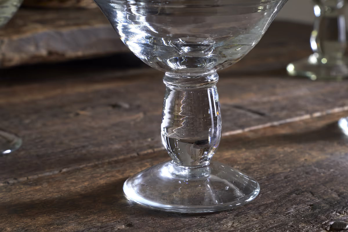 Nkuku - Sooraj Champagne Coupe - Clear - (Set of 4)